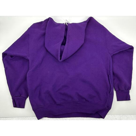 Vintage 90s Northern Michigan University NMU wildcats The Cotton Exchange hoodie - Picture 7 of 8